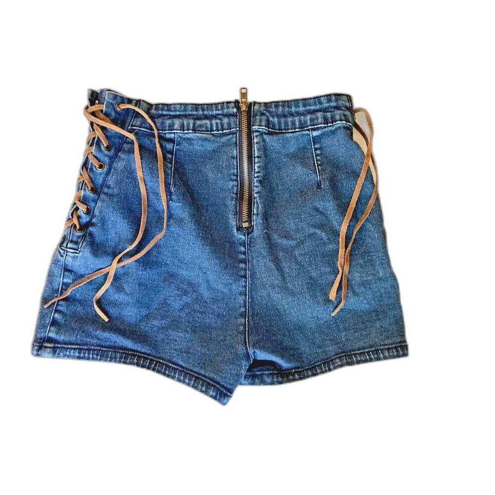 BDG  Shorts Size 26 Denim Jean Lace Up Side